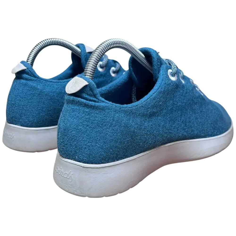 ALLBIRDS The Wool Runnner Men's Sz 8 Thrive Teal Trainers Sneakers Merino Wool